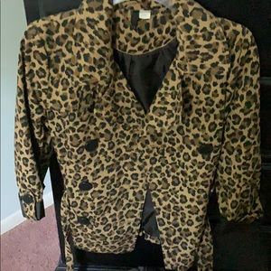 Leopard lightweight jacket
